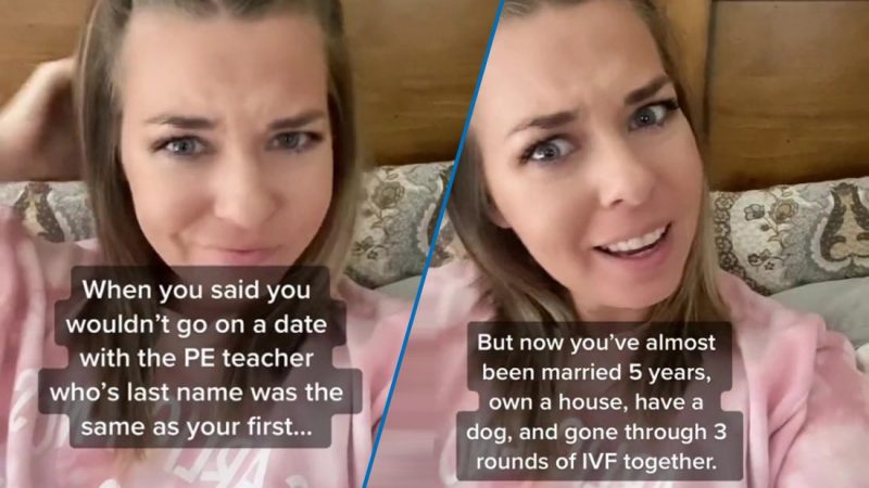 Teacher shares funny experience marrying a man with the same surname as her first name