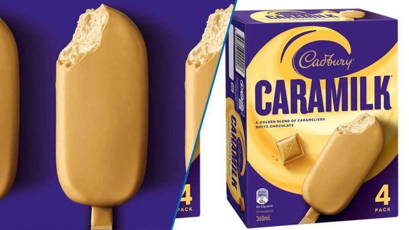 Cadbury bring Caramilk ice cream to Kiwis, finally