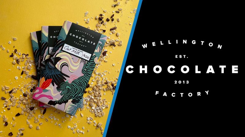 Wellington Chocolate Factory launch limited edition vegan Oat Milk bar
