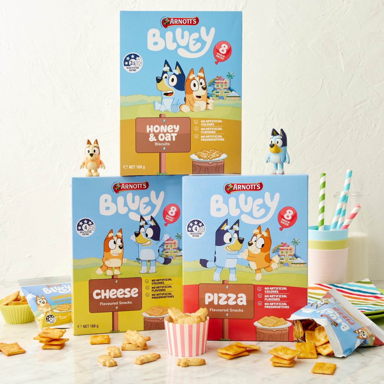 Arnott's releases new 'Bluey' biscuits 