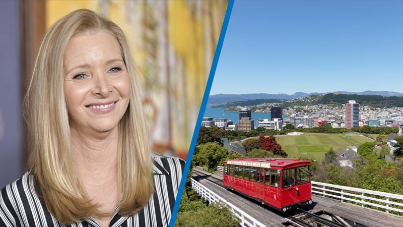 'Friends' star Lisa Kudrow surprises Kiwis by being spotted out and about in NZ city