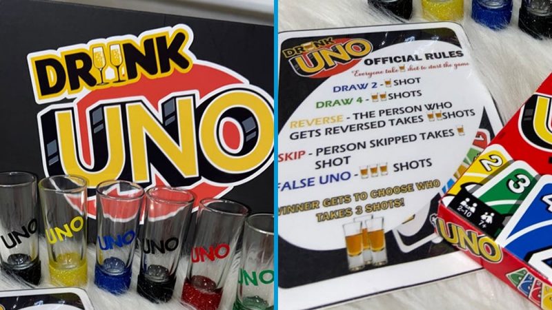 'Adult' version of UNO turns the card game into a drinking game