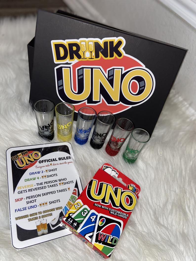 'Adult' version of UNO turns the card game into a drinking game