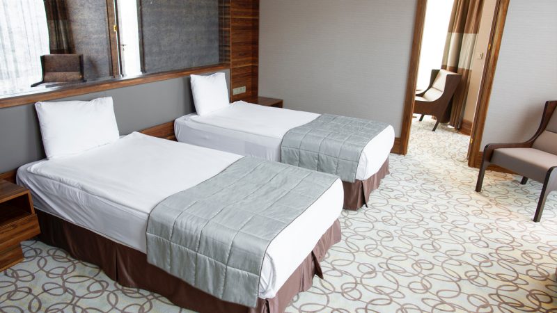 The reason why almost every hotel uses white bed sheets