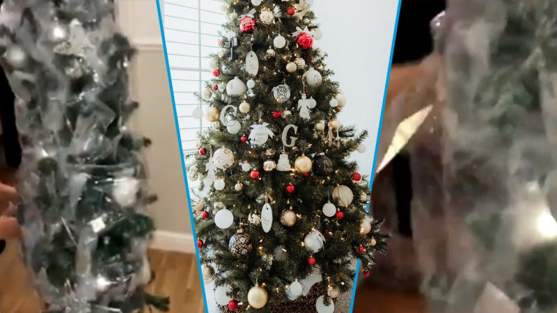 Mum's genius Christmas tree storage hack praised for being a real 'time saver'