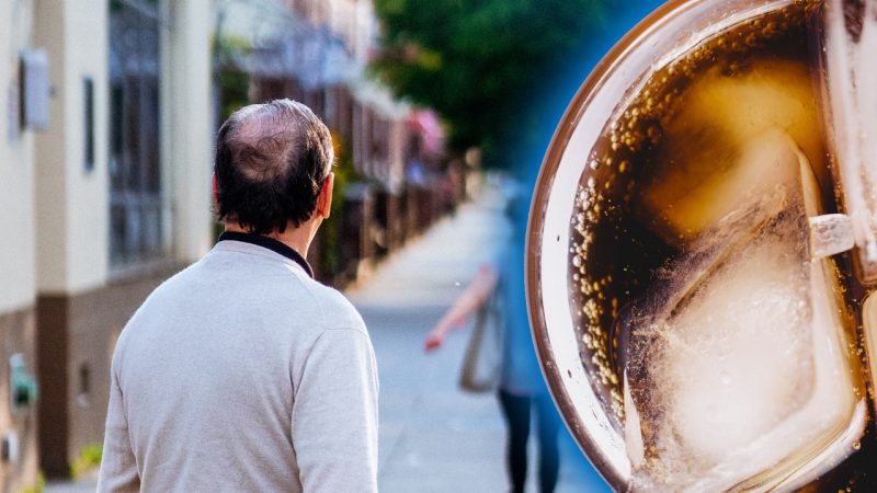 Study reveals sugary drinks could lead to going bald