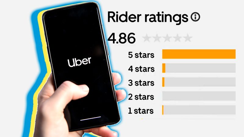 Here's how you can check how many 1 star ratings you have on the Uber app