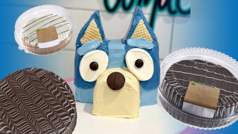 Turn a standard Supermarket Cake into a Cute Bluey Cake - But Beware of the Results!