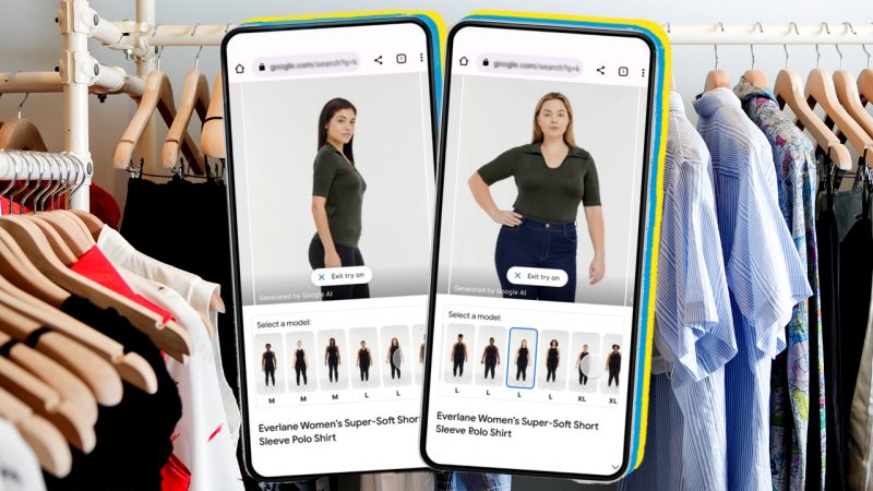 Online shopping is about to get a whole lot easier thanks to this new AI virtual try-on feature