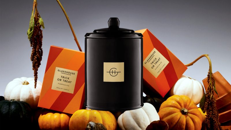 Glasshouse's sell-out Trick or Treat Halloween candle is back with a spooktacular new addition